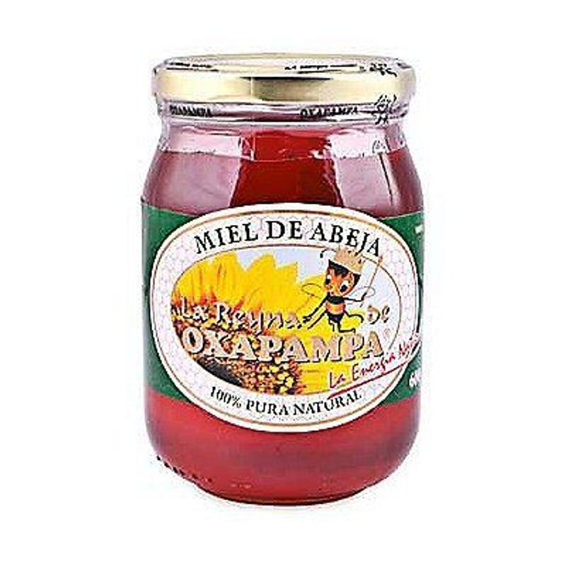 LA REINA DE OXAPAMPA - Miel de Abeja La Reyna de Oxapampa Envase 600 g