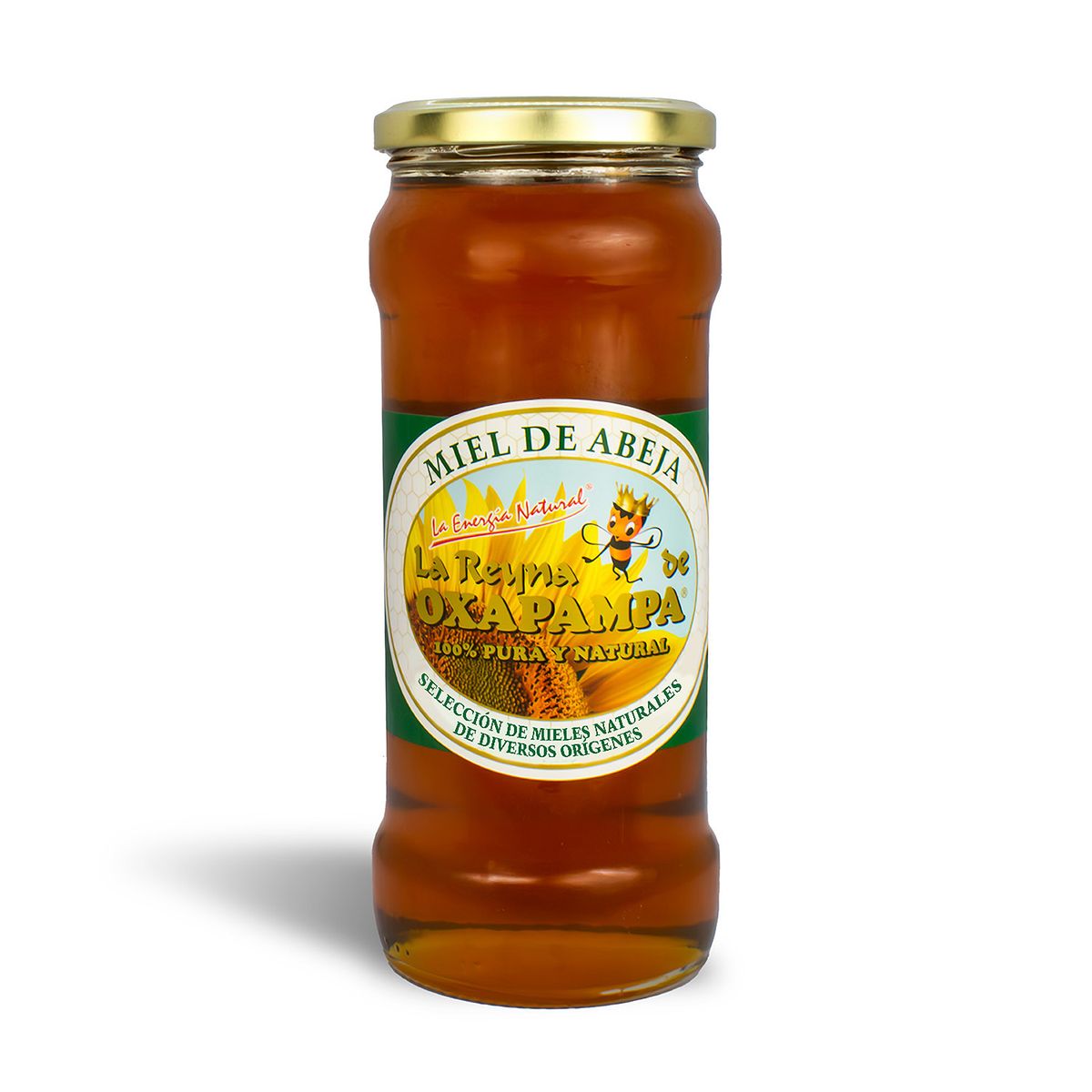 LA REINA DE OXAPAMPA - Miel de Abeja La Reyna de Oxapampa Envase 750 g