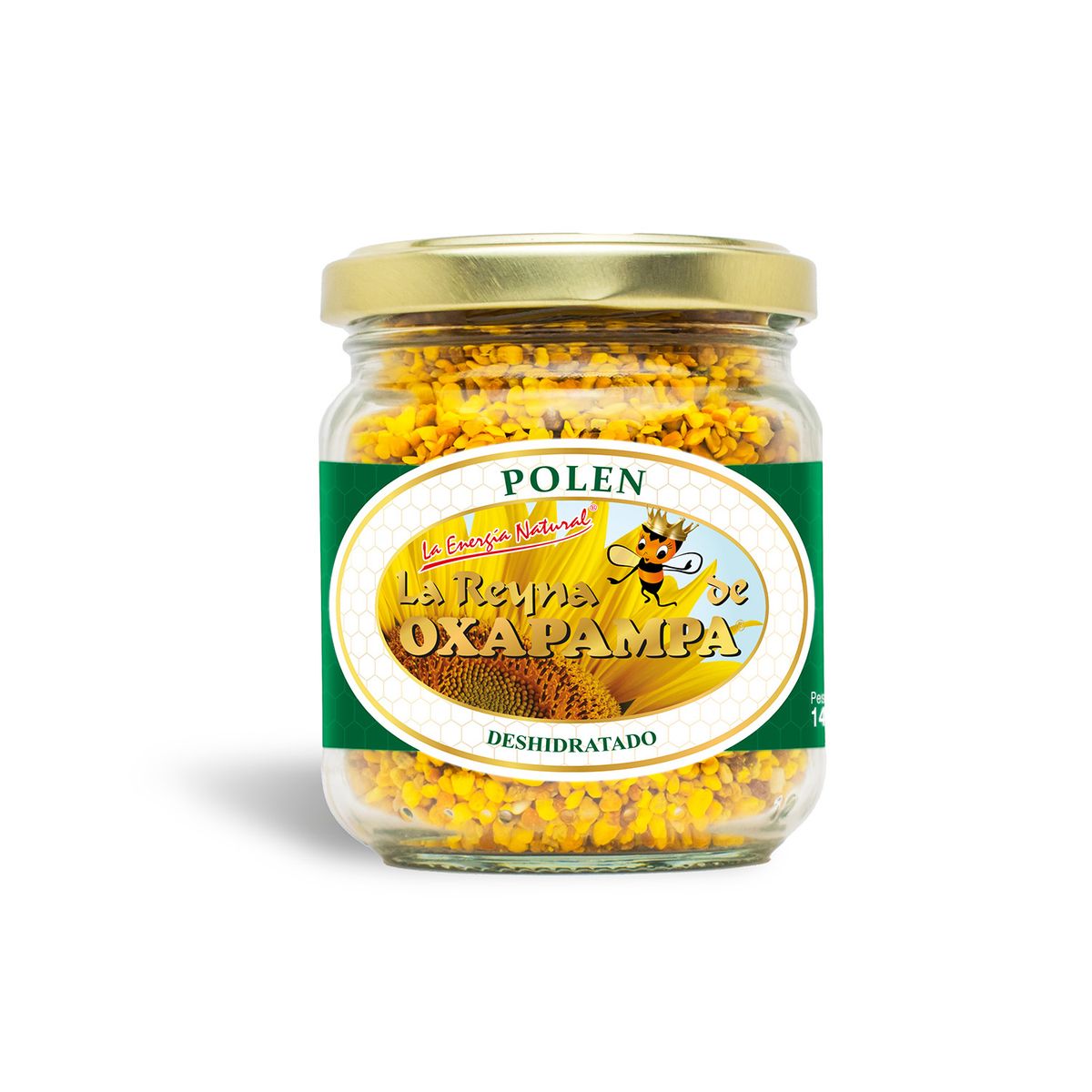 LA REINA DE OXAPAMPA - Polen La Reyna de Oxapampa Envase 140 g