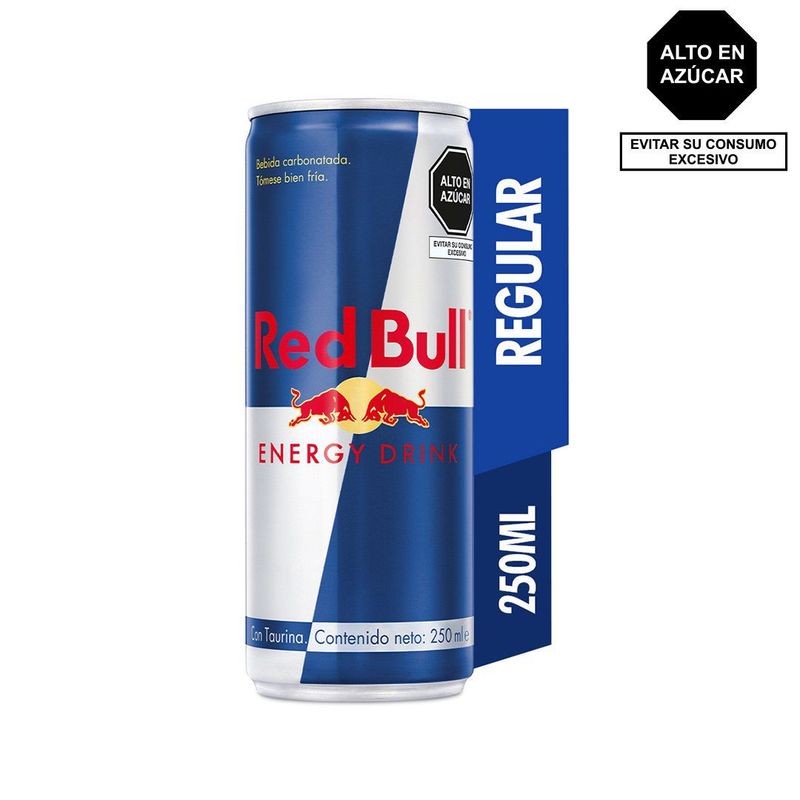 RED BULL - Bebida Energizante Red Bull Regular Lata 250 mL
