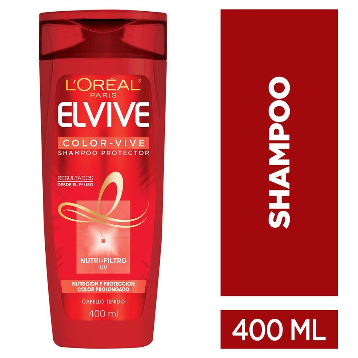 ELVIVE - Shampoo Elvive Color Vive Botella 400 mL