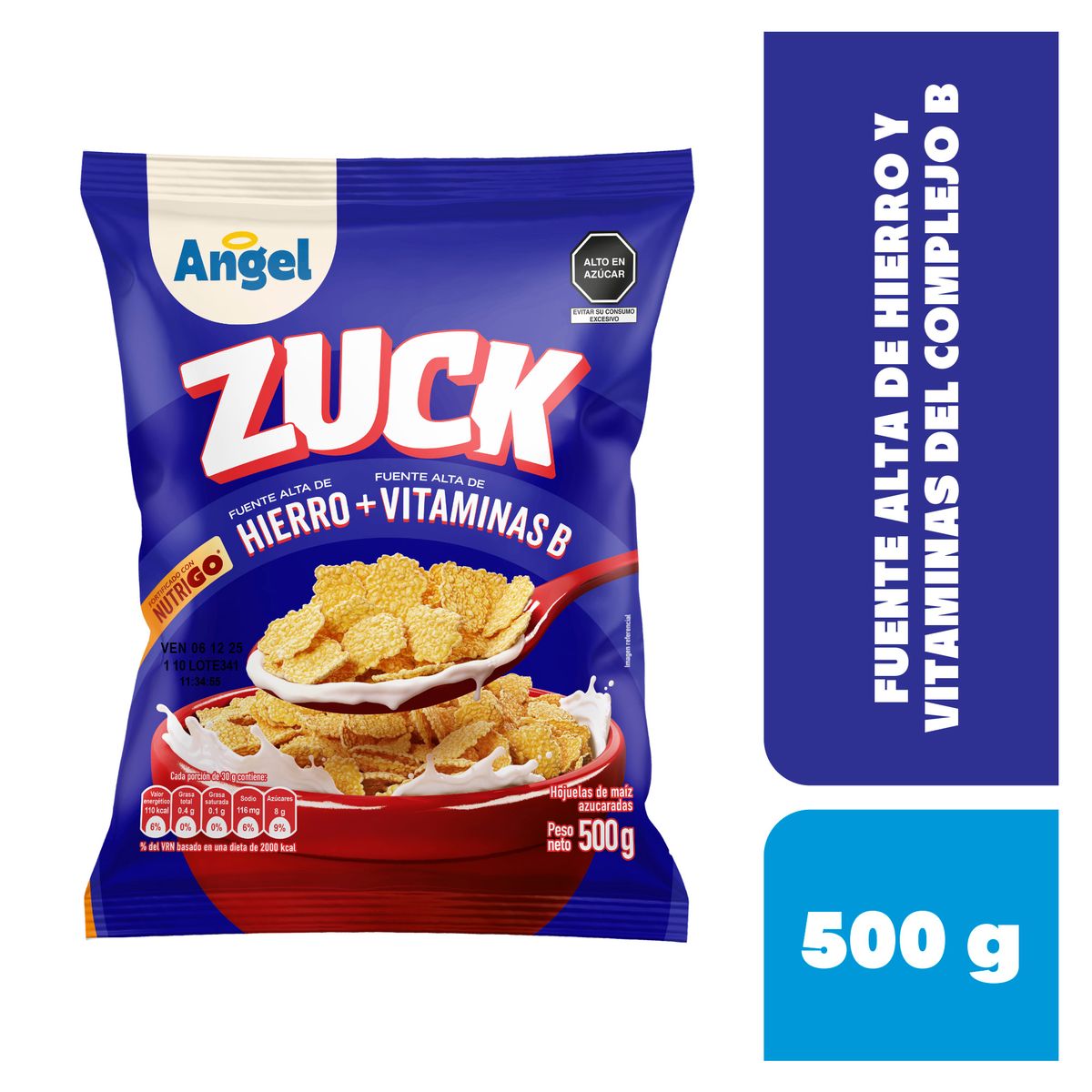 ANGEL - Cereal Angel Zuck Bolsa 500 g