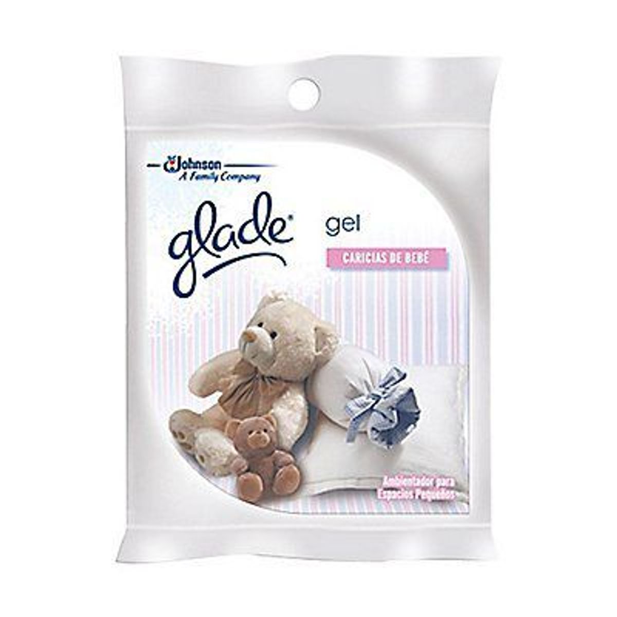 GLADE - Ambientador en Gel Glade Caricias de Bebé Caja 12 Und