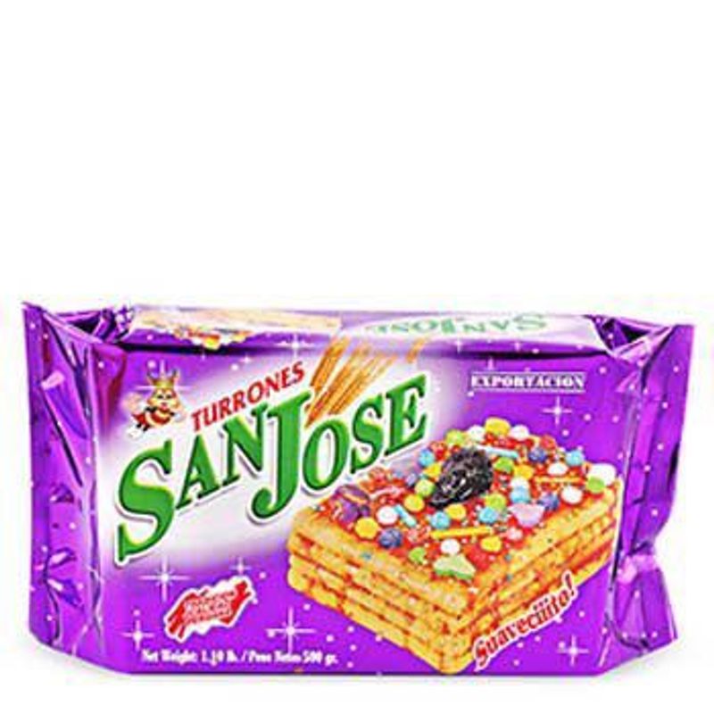 SAN JOSE - Turrón San José Empaque 500 g