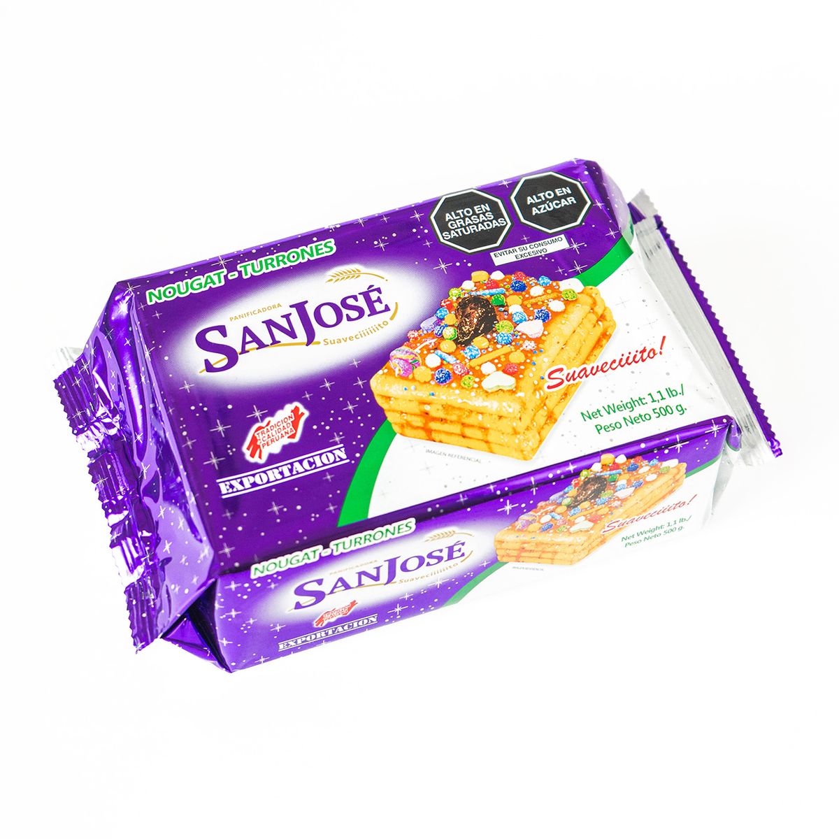 SAN JOSE - Turrón San José Empaque 500 g