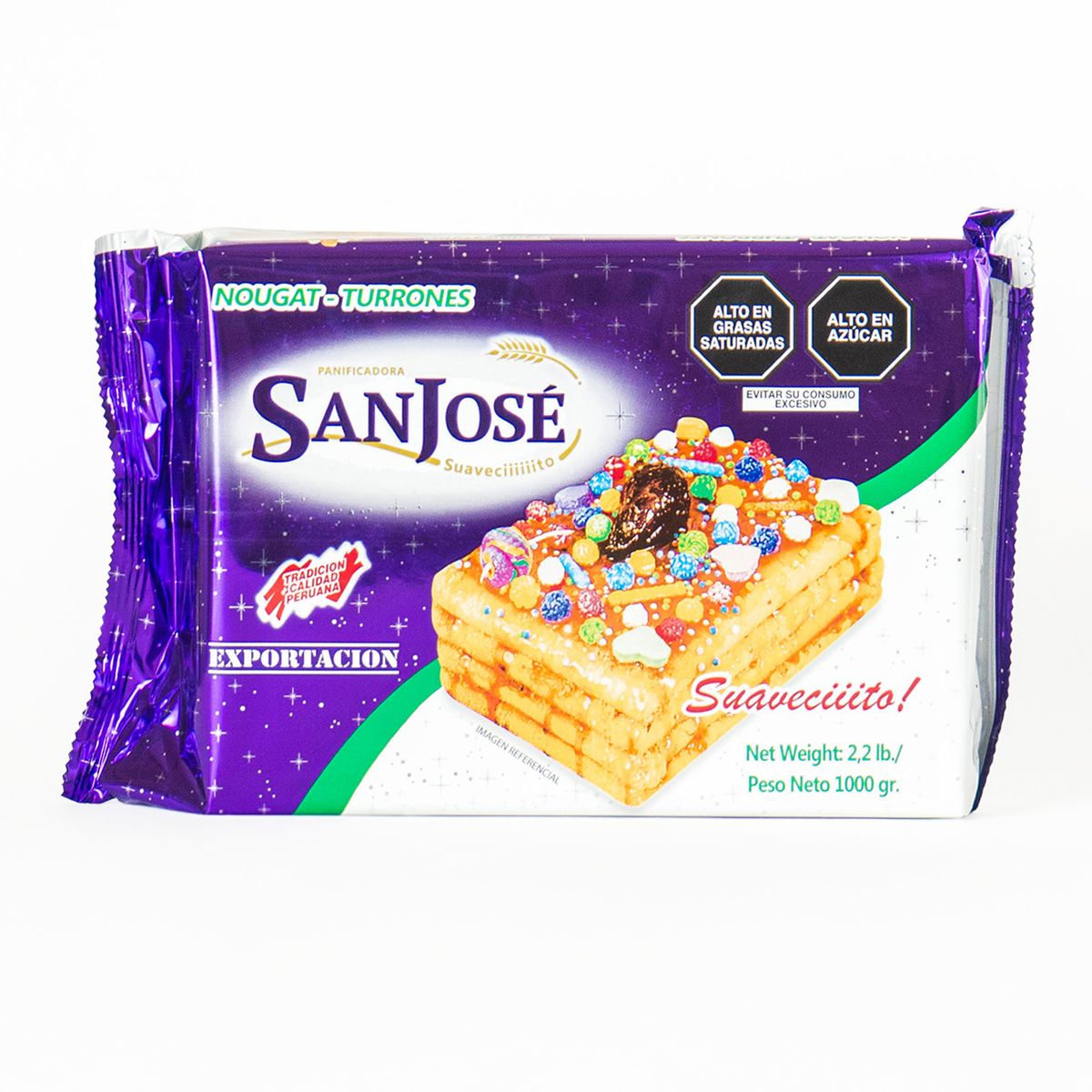 SAN JOSE - Turrón San José Empaque 1 Kg