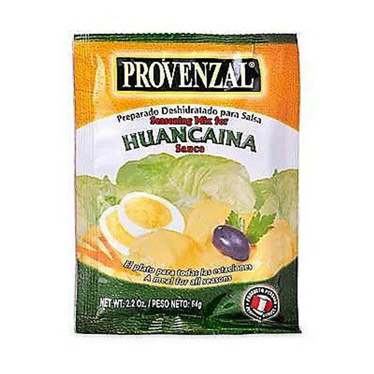 PROVENZAL - Salsa Huancaína Provenzal Bolsa 64 g