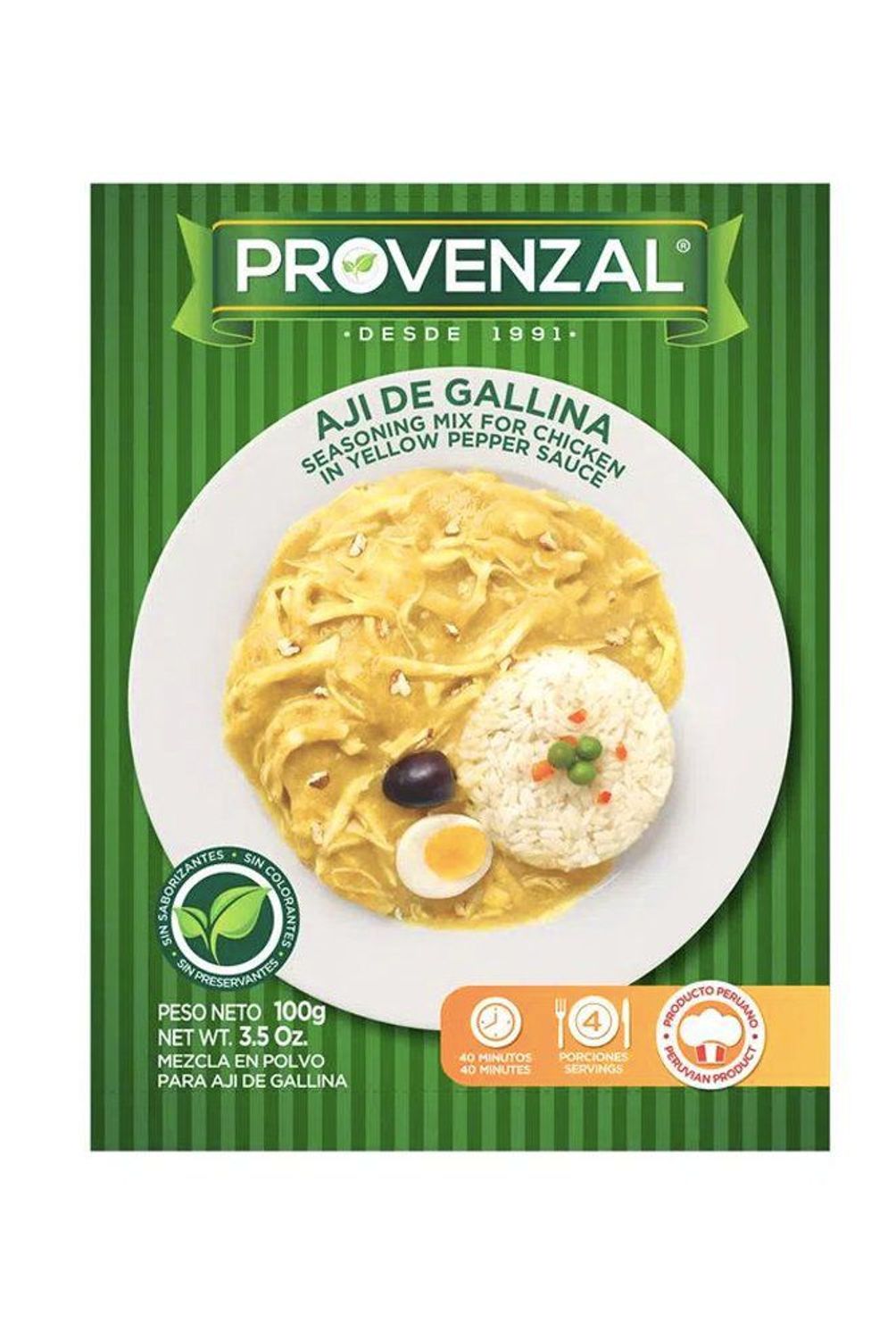 PROVENZAL - Mezcla para Ají de Gallina Provenzal Bolsa 100 g