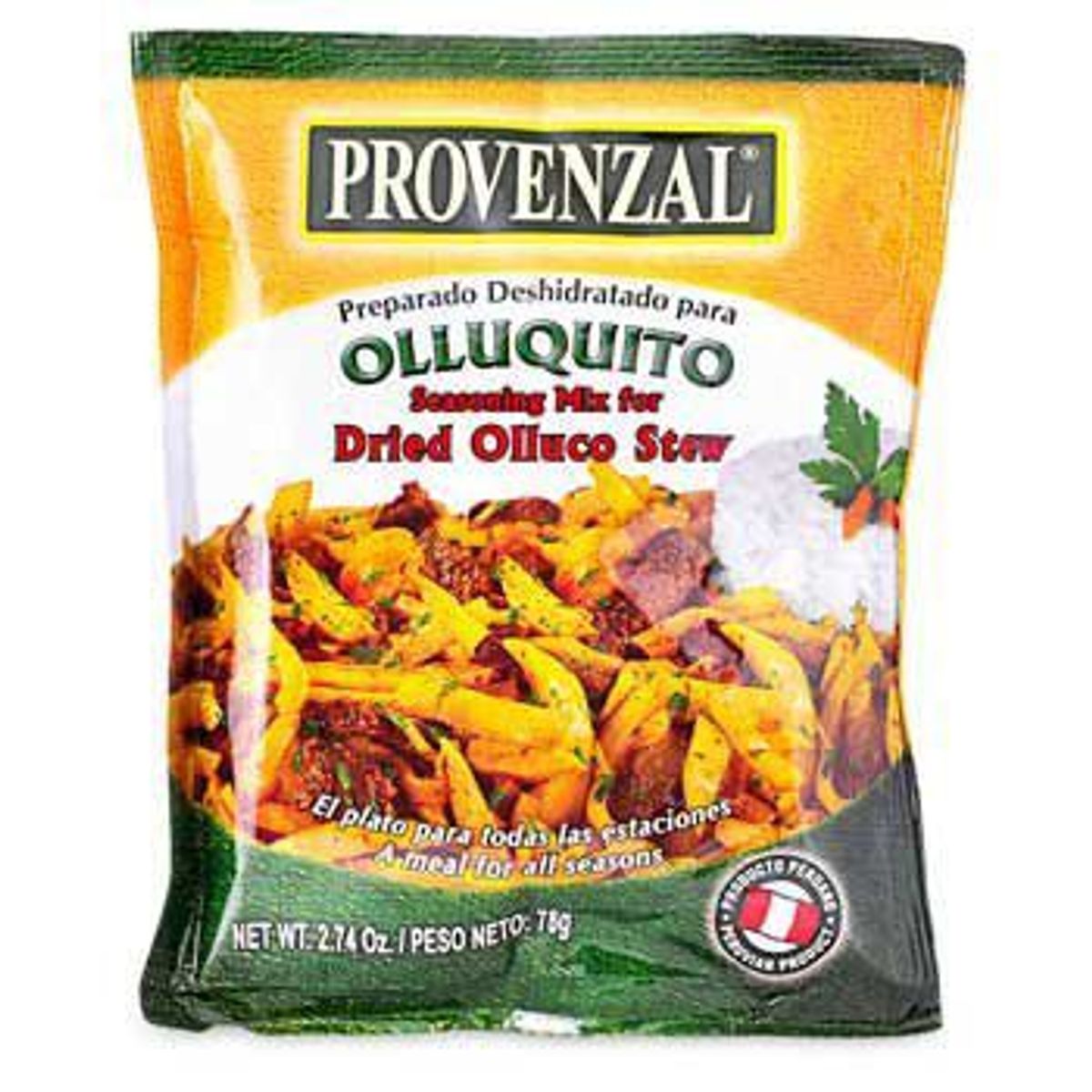 PROVENZAL - Mezcla para Olluquito Provenzal Bolsa 78 g