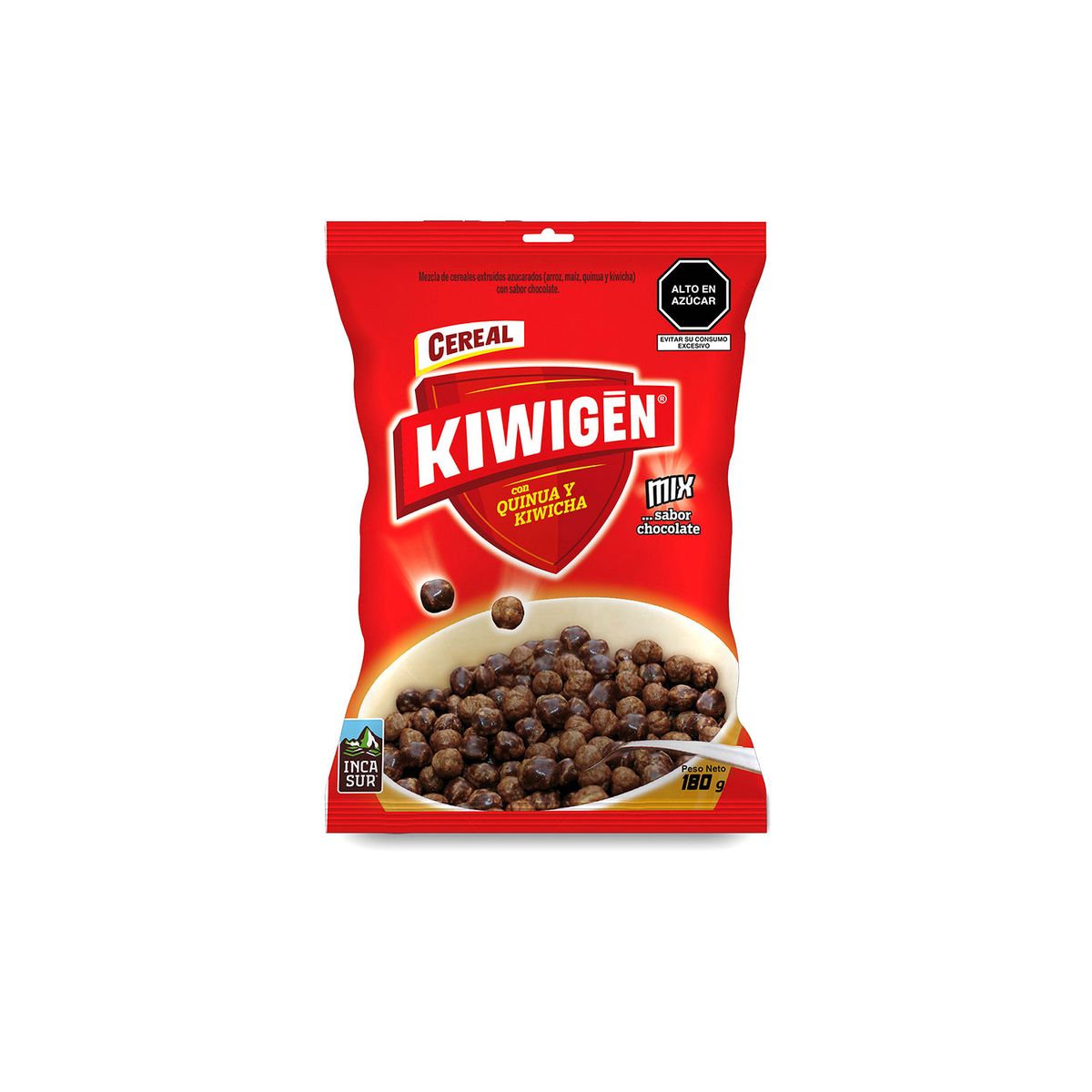 KIWIGEN - Cereal Kiwigen Sabor Chocolate Bolsa 180 g