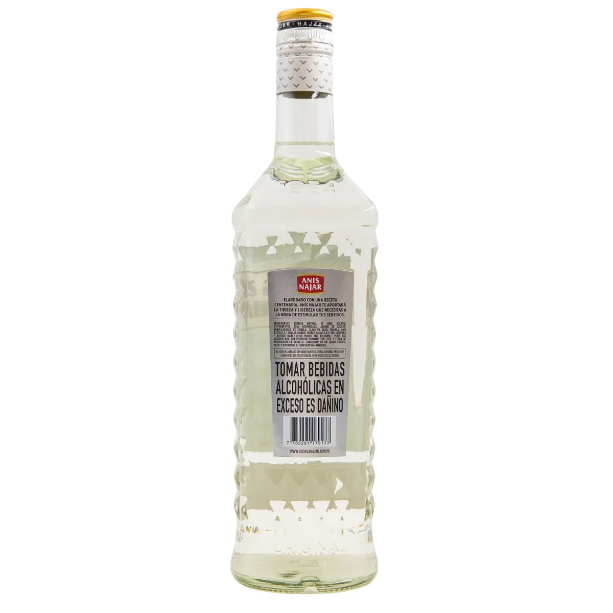 NAJAR - Licor Najar Anís Rojo Botella 750 mL
