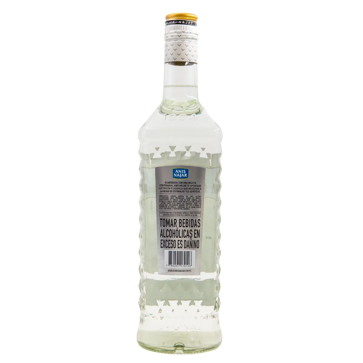 NAJAR - Licor Najar Anís Azul Botella 750 mL