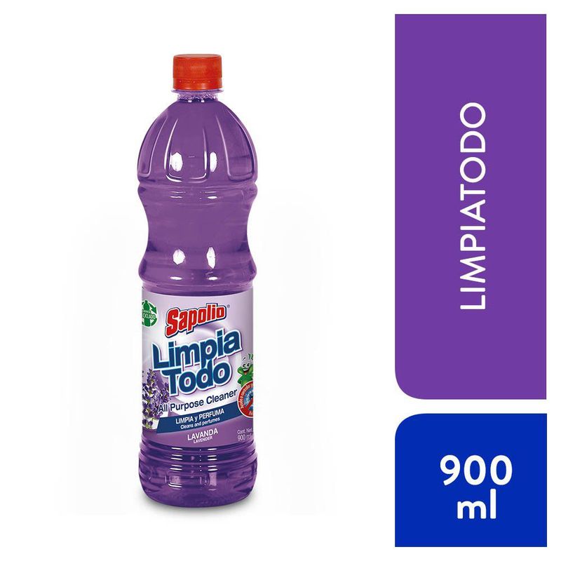 SAPOLIO - Limpiatodo Sapolio Aroma Lavanda Botella 900 mL