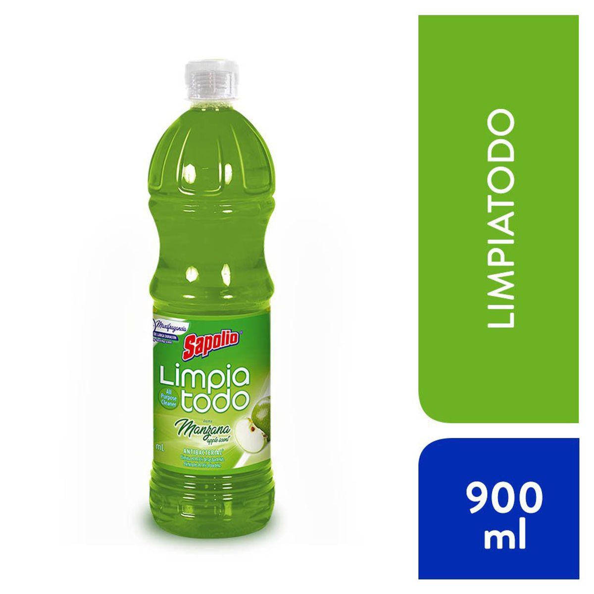 SAPOLIO - Lavavajillas Sapolio Manzana Envase 900 mL