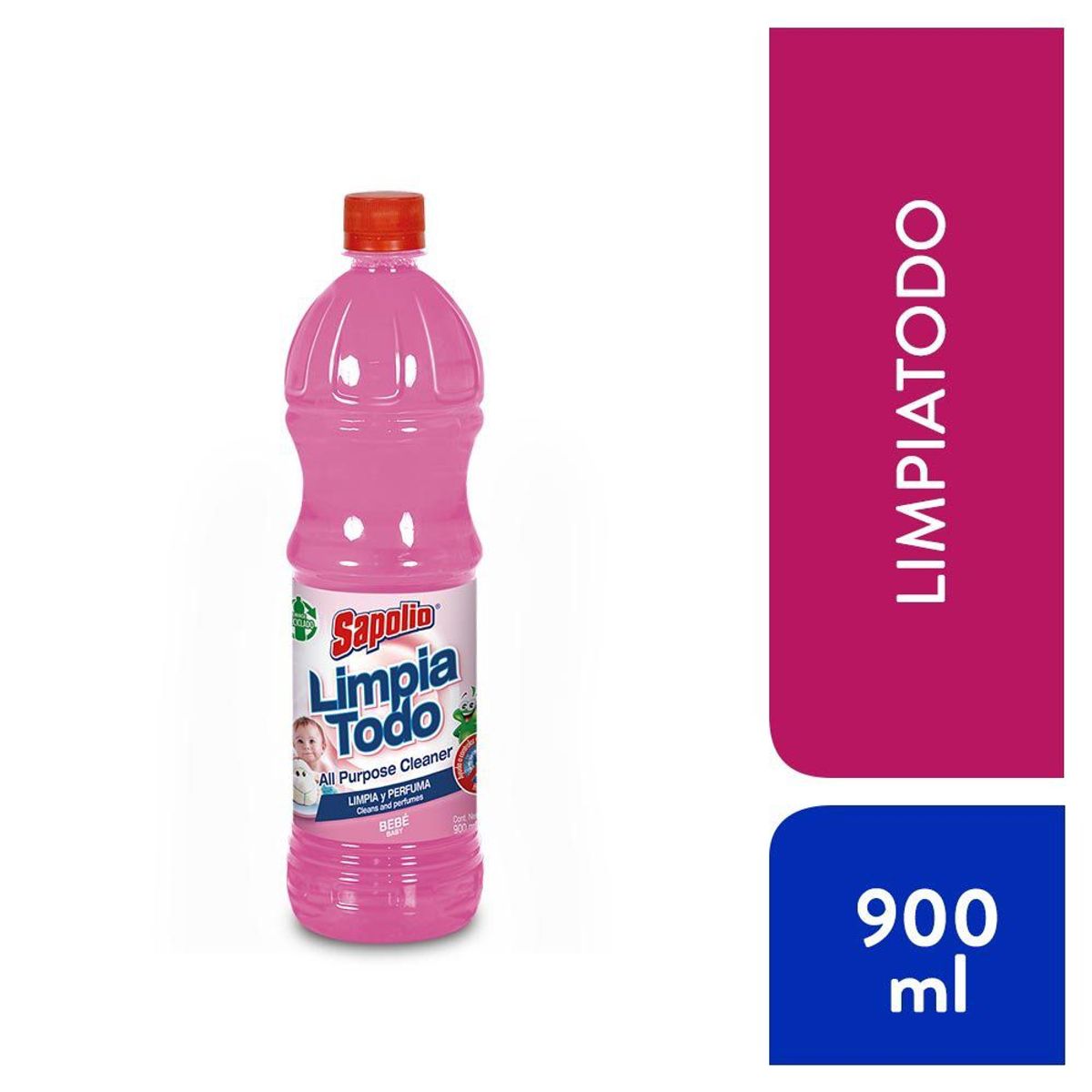 SAPOLIO - Limpiatodo Sapolio Bebé Botella 900 mL