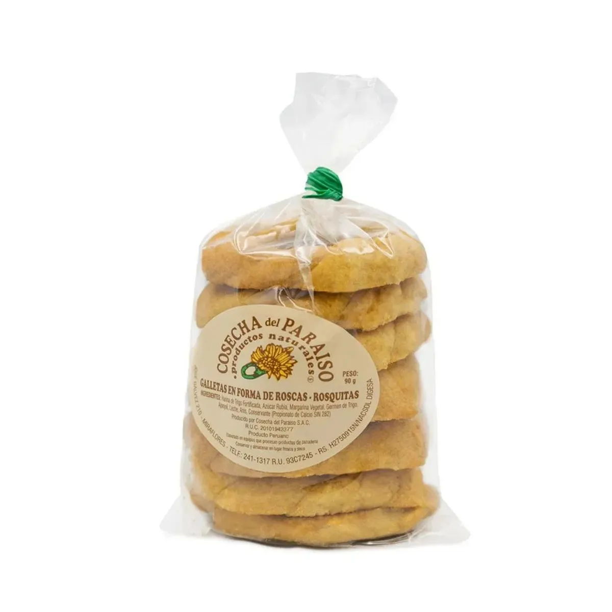 COSECHA DEL PARAISO - Rosquitas Cosecha del Paraiso Bolsa 7 Und