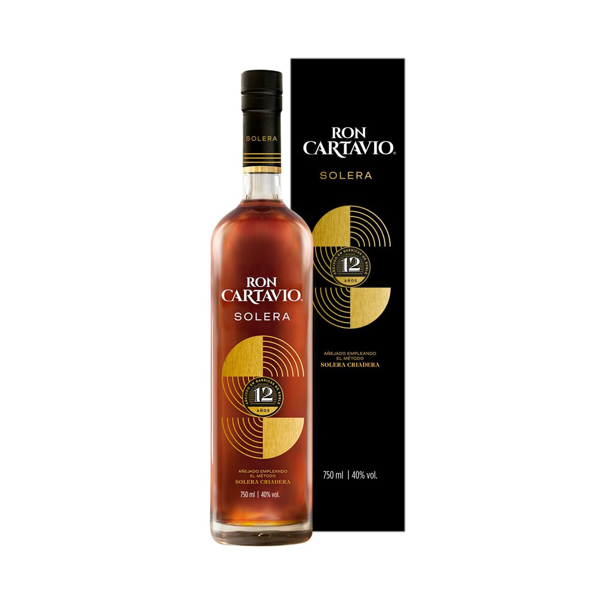 CARTAVIO - Ron Cartavio Solera 12 Años Botella 750 mL