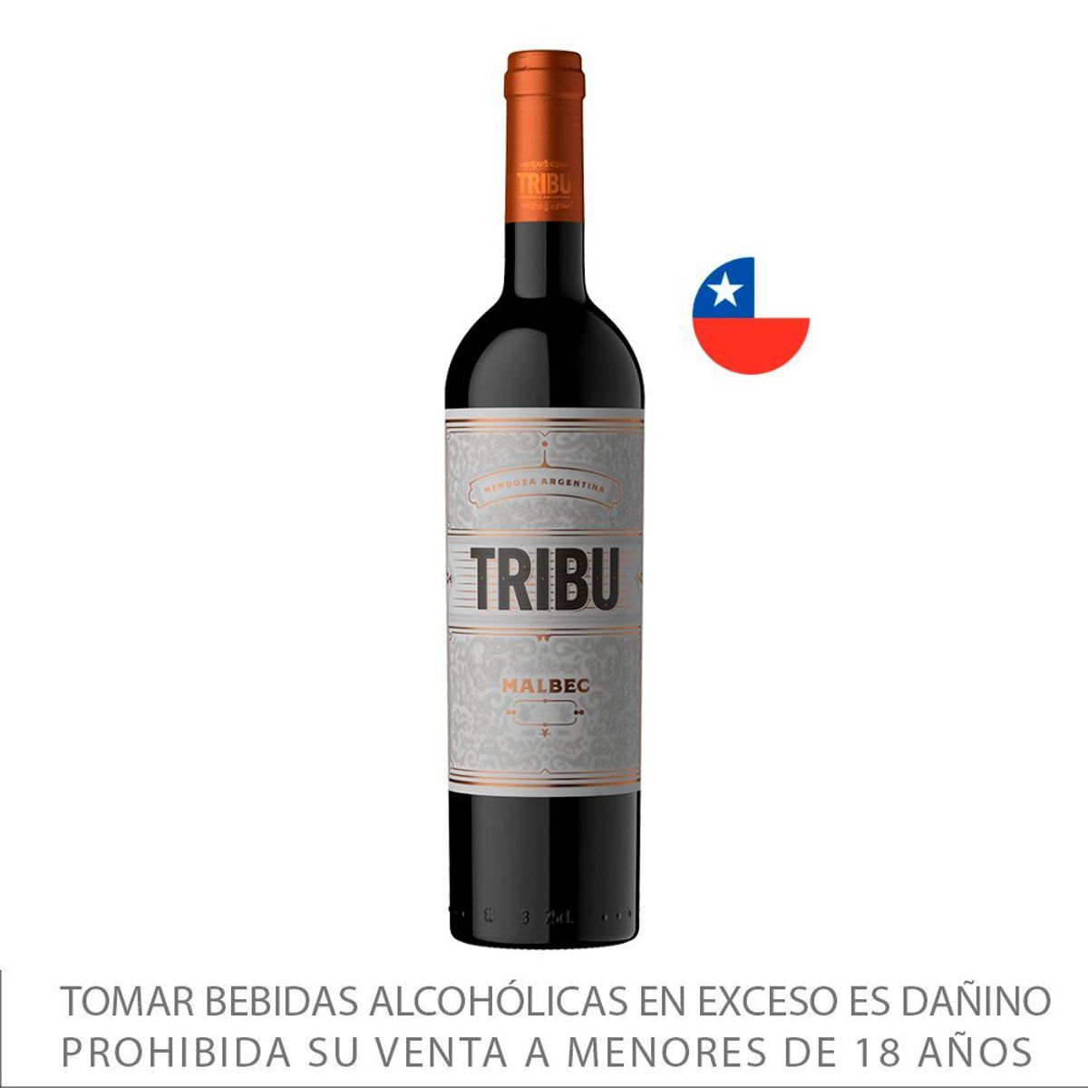 TRIVENTO - Vino Tinto Trivento Tribu Malbec Botella 750 mL
