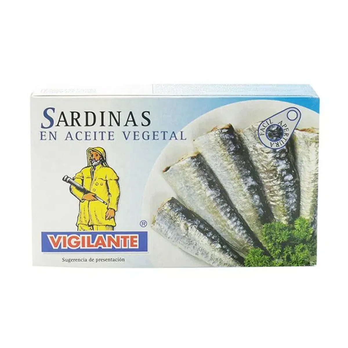 VIGILANTE - Sardinas en Aceite Vegetal Vigilante 120 g