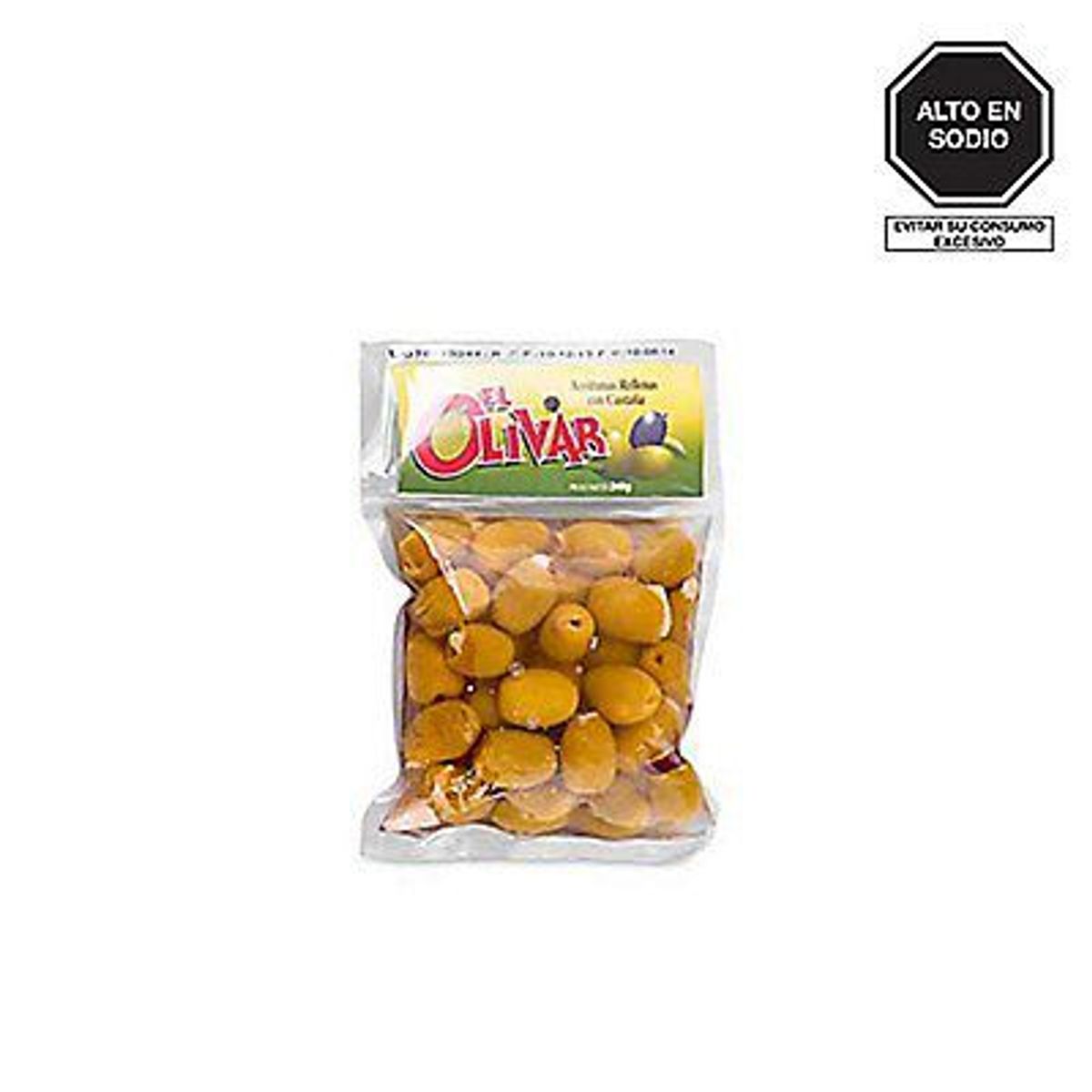 EL OLIVAR - Aceituna Verde con Castaña El Olivar Bolsa 240 g