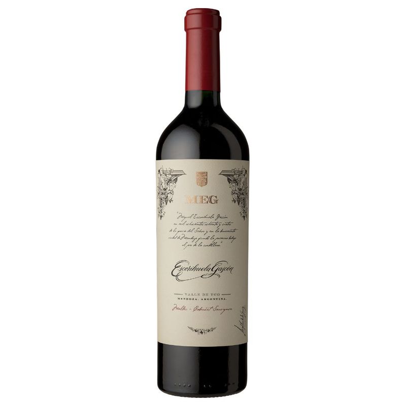 ESCORIHUELA GASCON - Vino Tinto Escorihuela Gascón Malbec Botella 750 mL