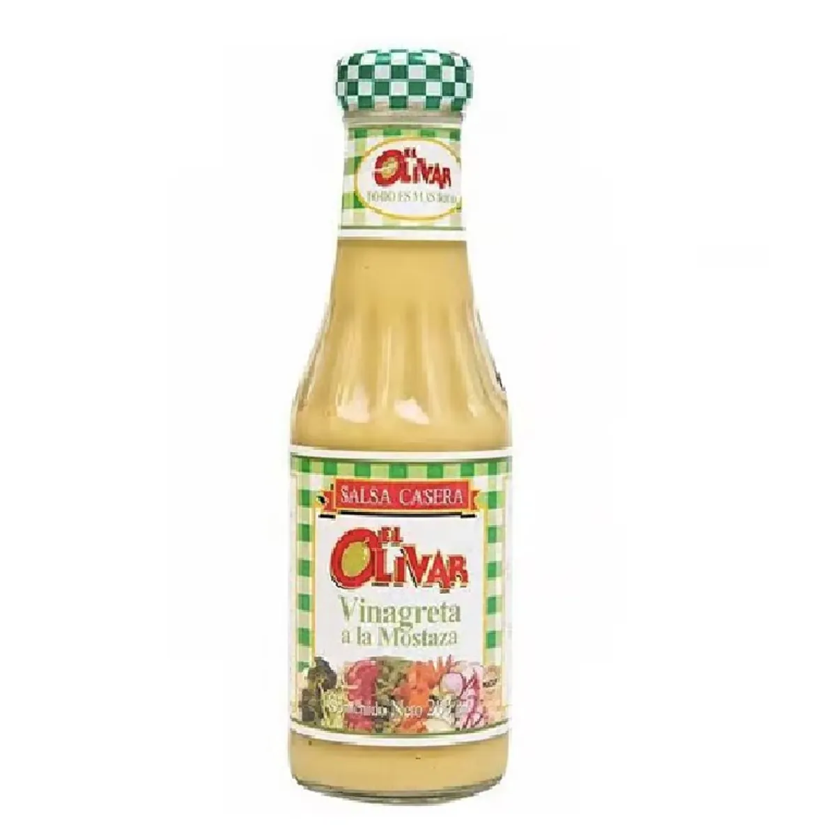 EL OLIVAR - Vinagreta a la Mostaza El Olivar Envase 200 mL