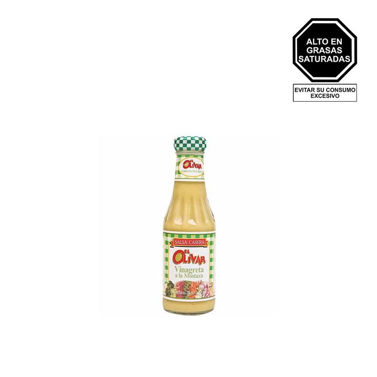 EL OLIVAR - Vinagreta a la Mostaza El Olivar Envase 340 mL