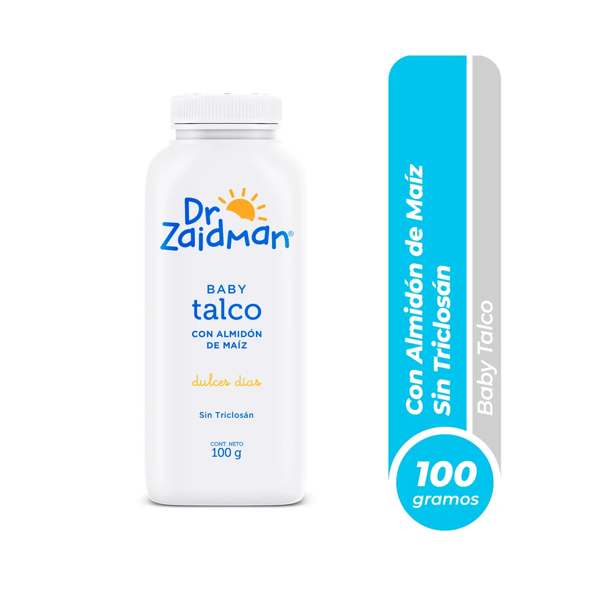 DR ZAIDMAN - Talco para Bebé Dr. Zaidman Envase 100 g