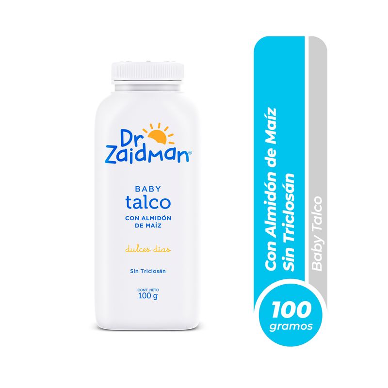 DR ZAIDMAN - Talco Para Bebé Dr Zaidman Almidón Envase 100 g
