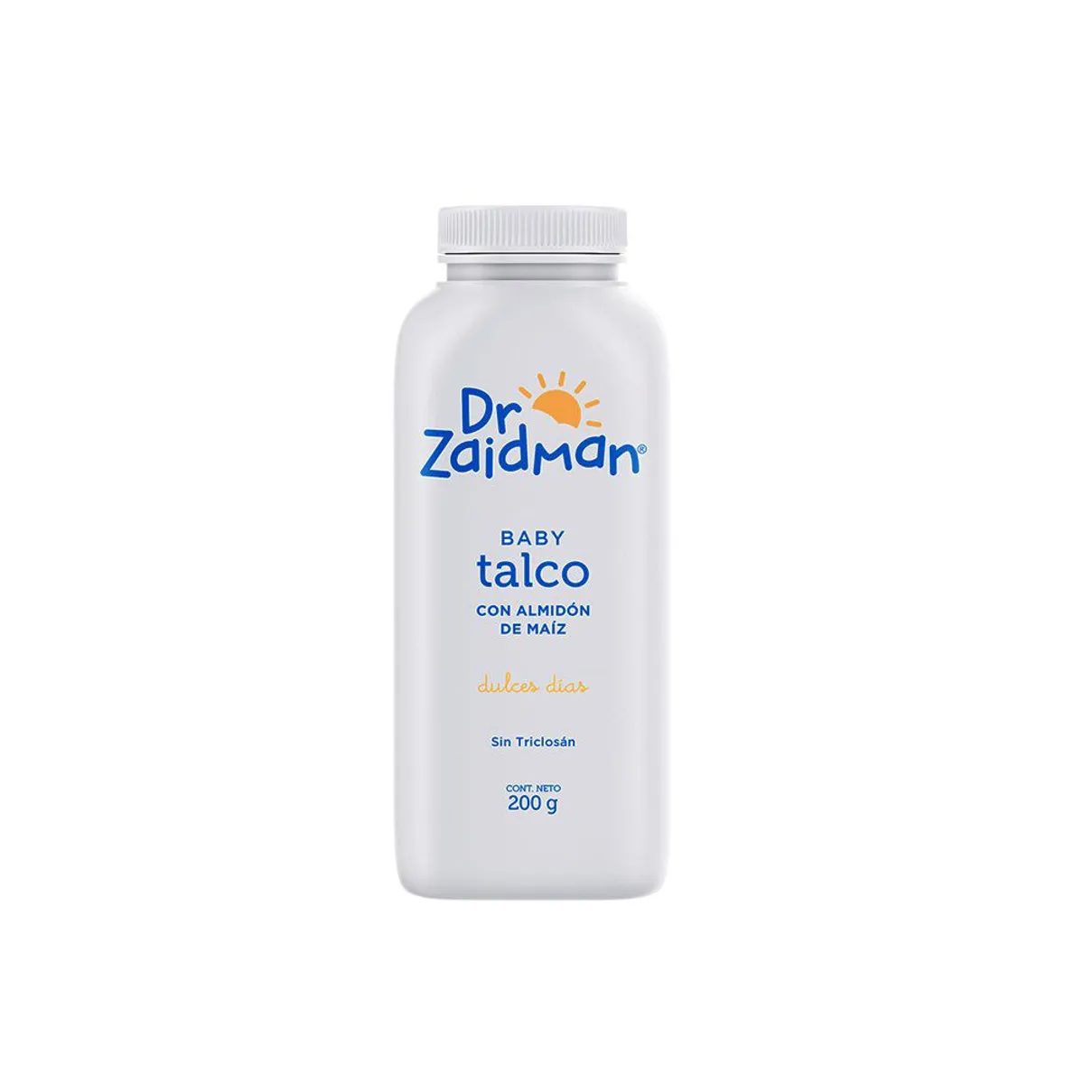DR ZAIDMAN - Talco para Bebé Dr. Zaidman Envase 200 g