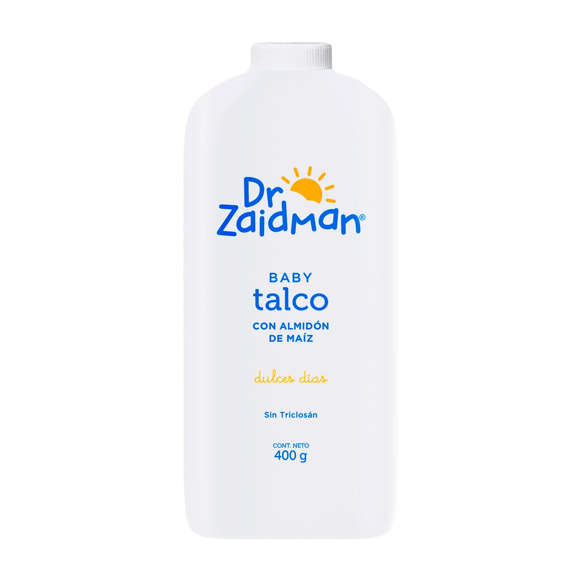 DR ZAIDMAN - Talco para Bebé Dr. Zaidman Envase 400 g