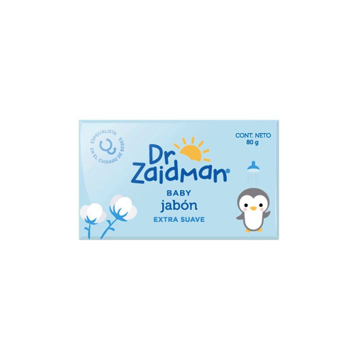 DR ZAIDMAN - Jabón Dr Zaidman Extra Suave Empaque 80 g