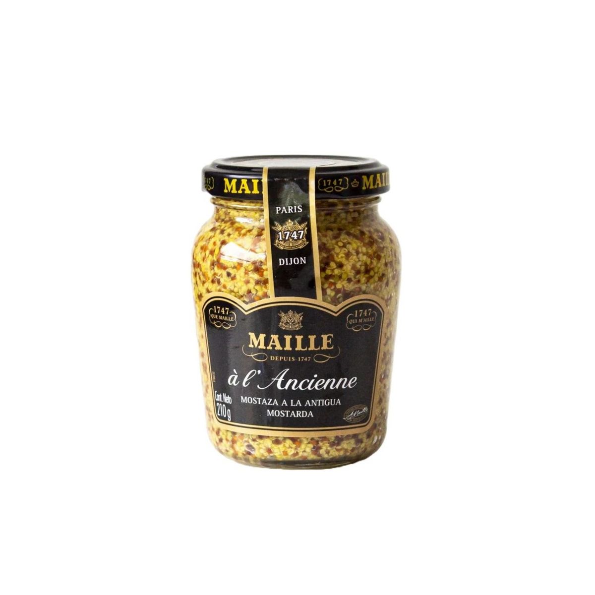 MAILLE - Mostaza a la Antigua Maille Pote 210 g