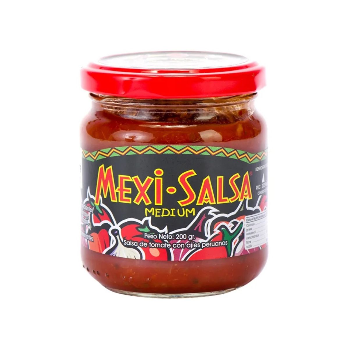 MEXI SALSA - Salsa Mexi Salsa Medium Envase 200 g