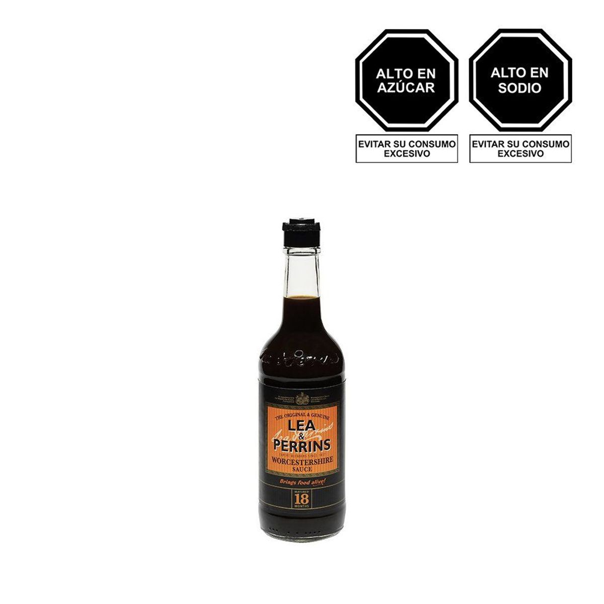 LEA PERRINS - Salsa Worcesterhire Lea Perrins Botella 148 mL
