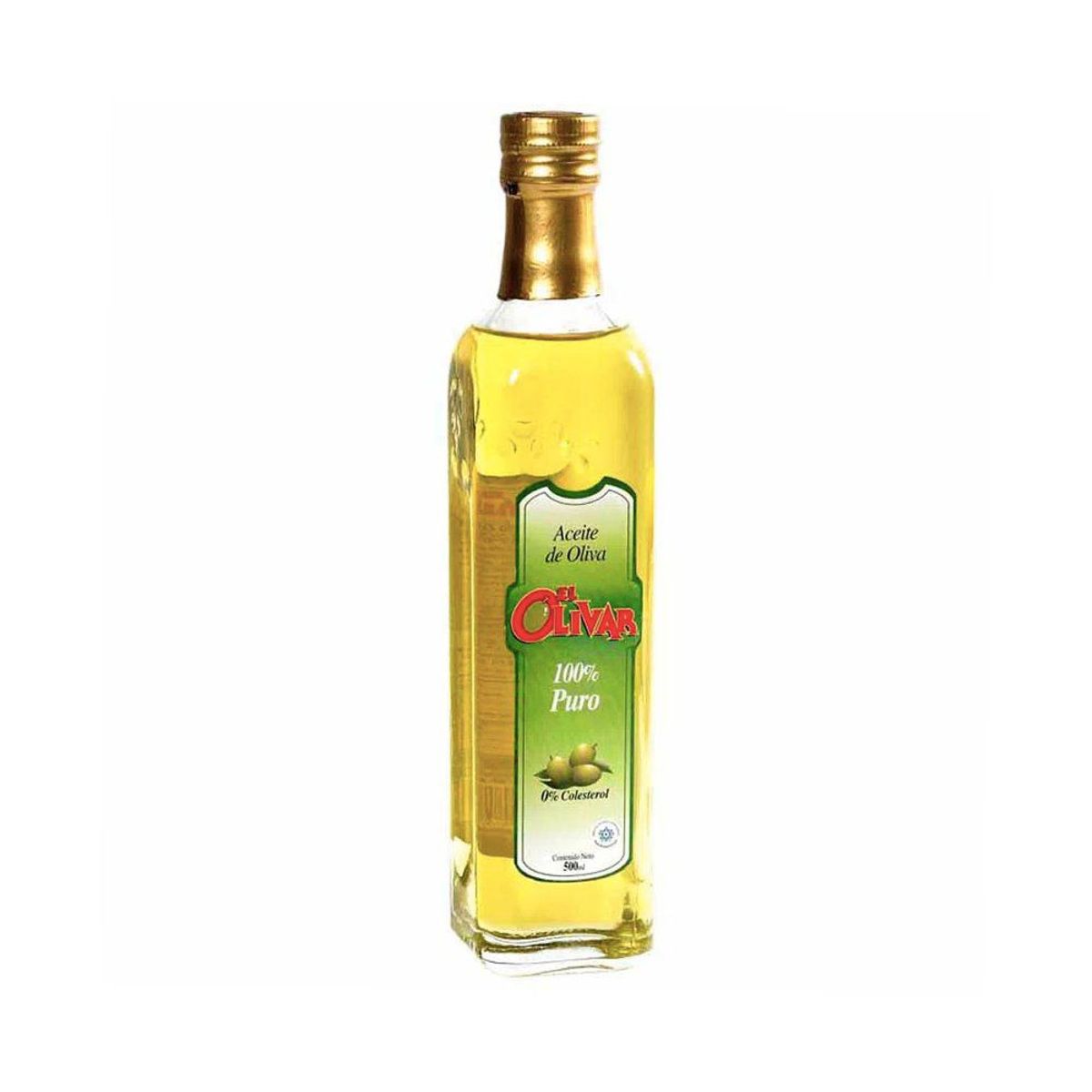 EL OLIVAR - Aceite de Oliva Puro El Olivar Botella 500 mL