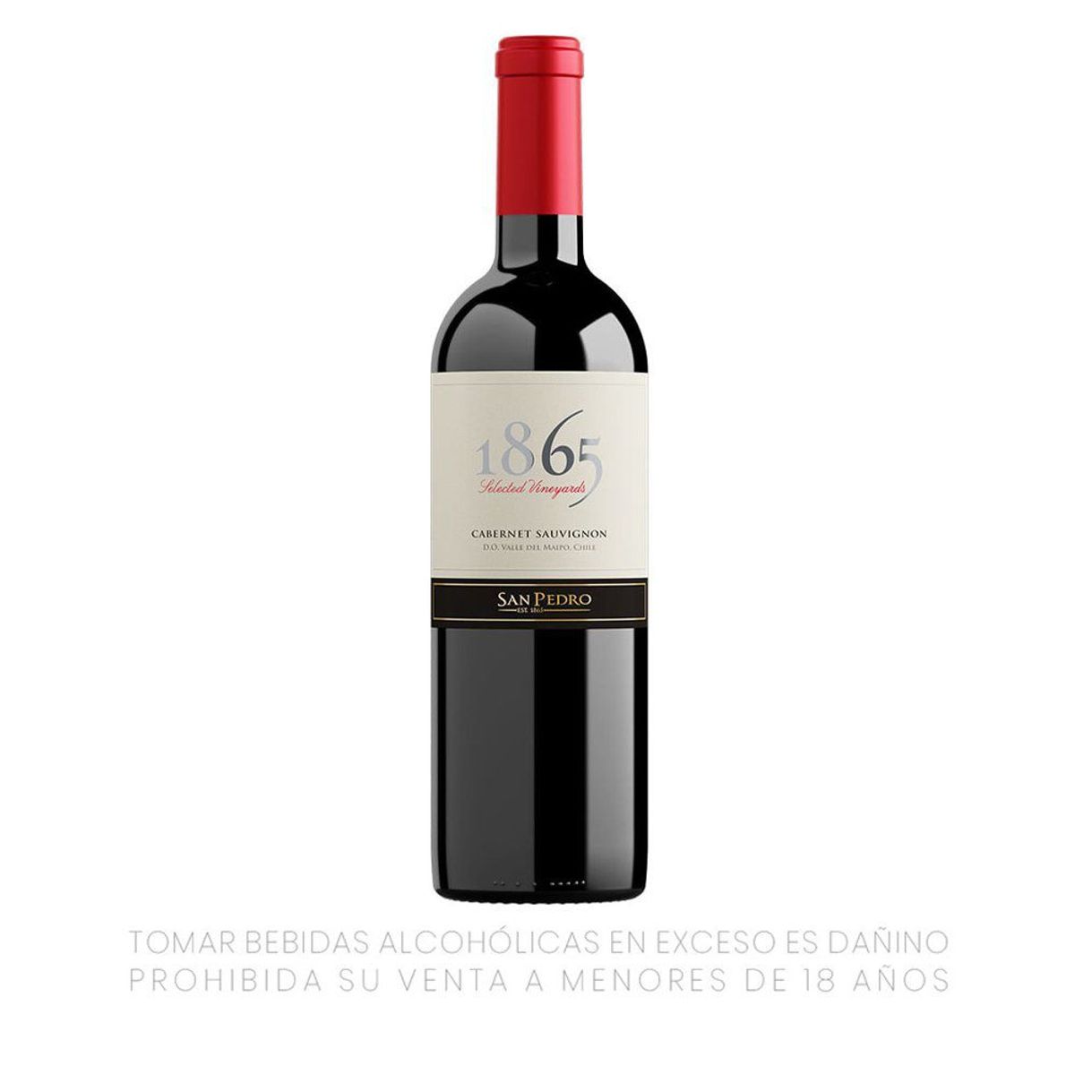 1865 - Vino Tinto 1865 Cabernet Sauvignon 14.4° Botella 750 mL