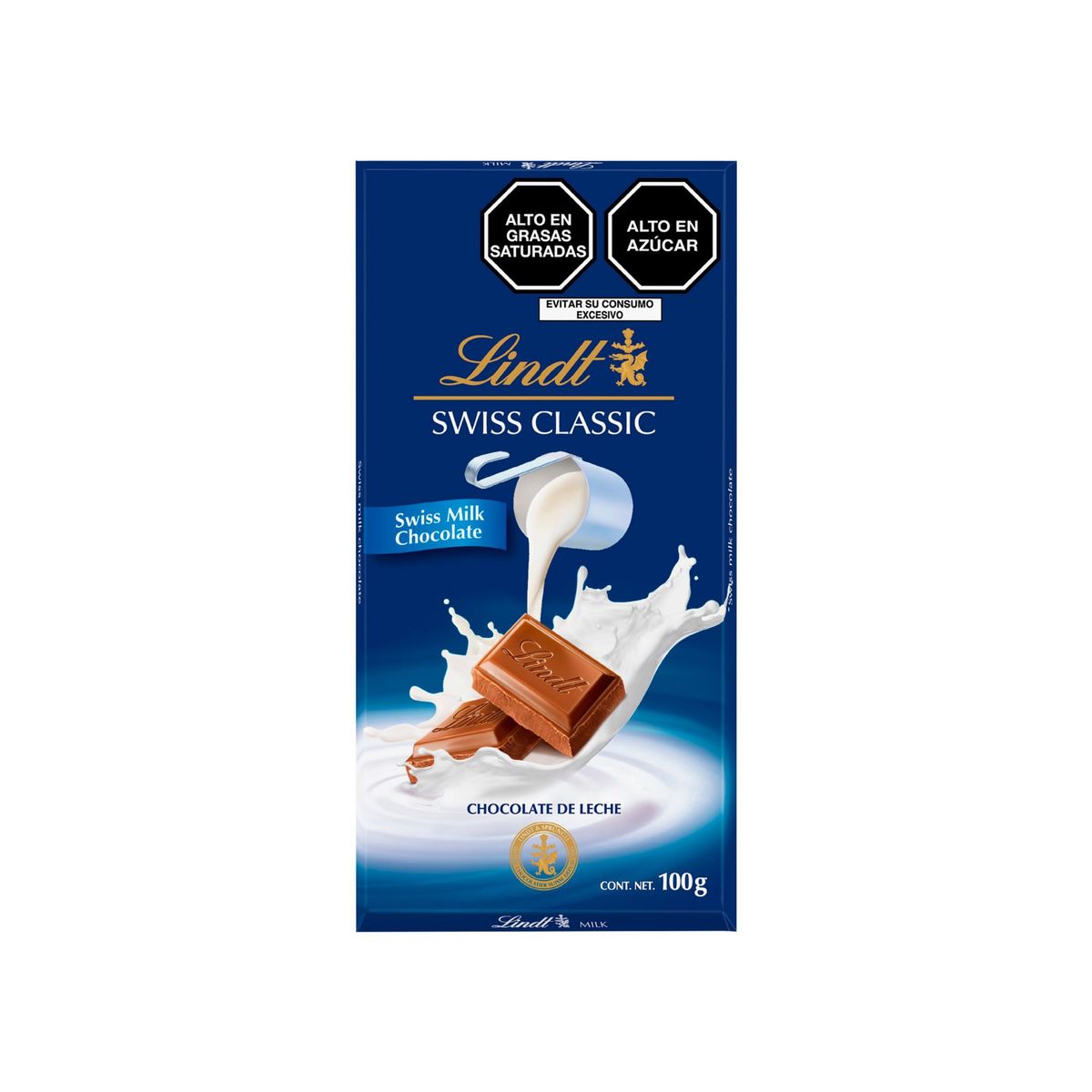 LINDT - Chocolate Swiss Classic Leche 100 g