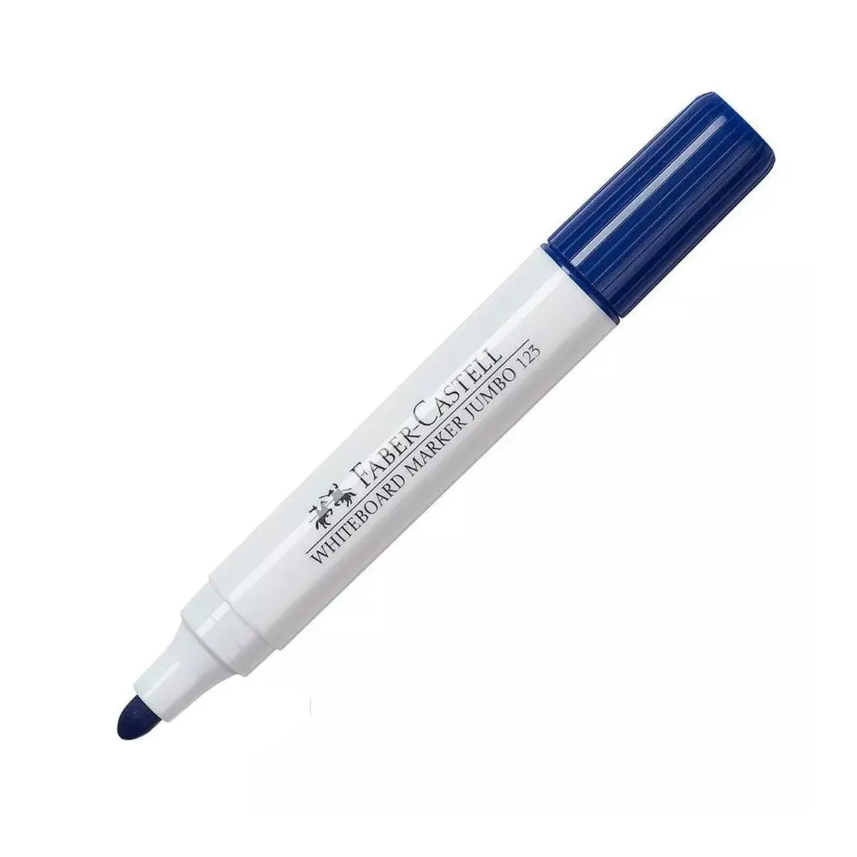 FABER CASTELL - Plumón Para Pizarra Faber Castell Jumbo 123 Azul