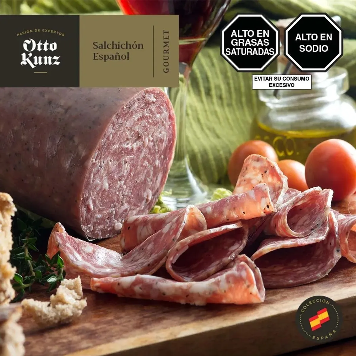 OTTO KUNZ - Salchichón Español Otto Kunz x Kg