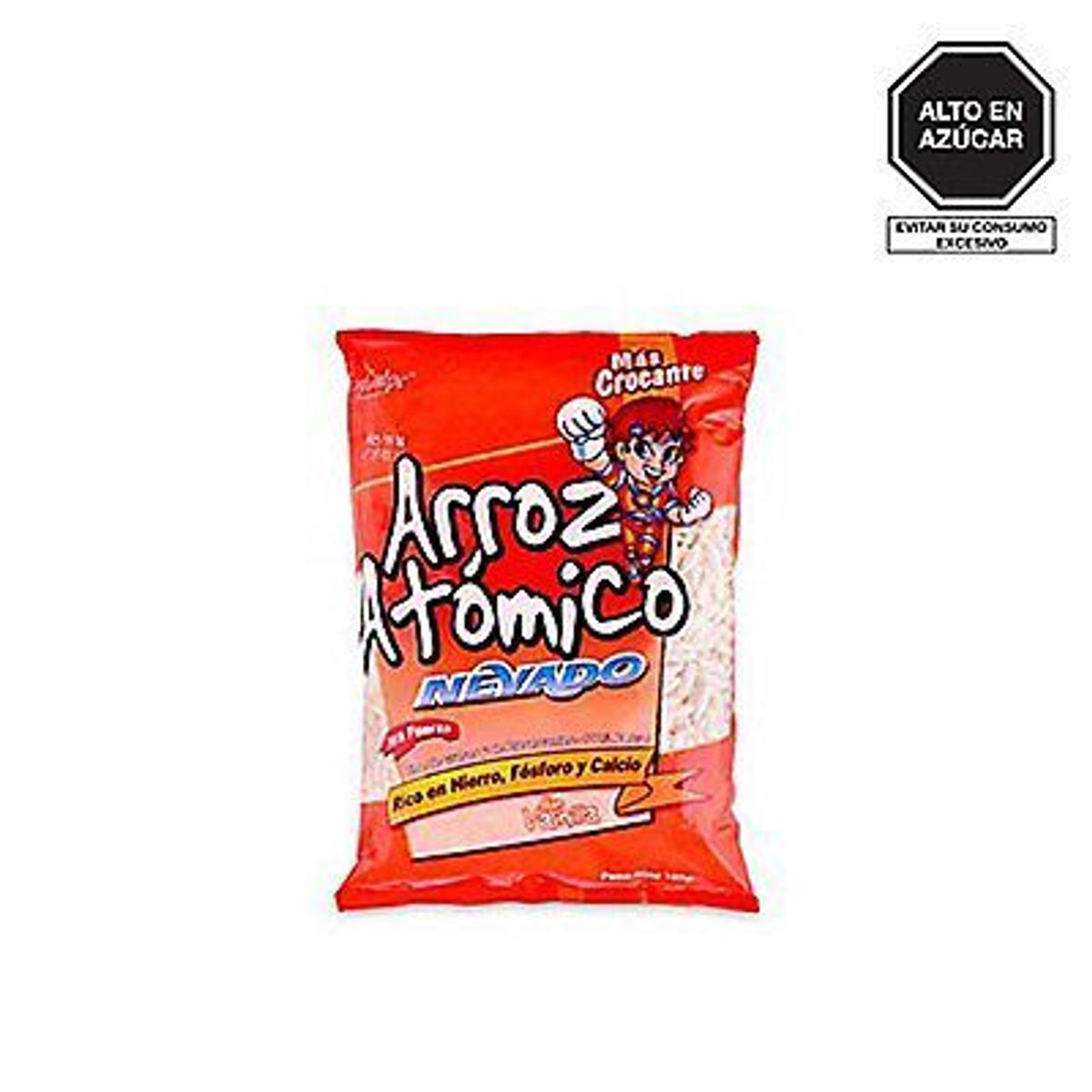 FORTE GOLPE - Arroz Atómico Forte Golpe Nevado con Vainilla Bolsa 125 g