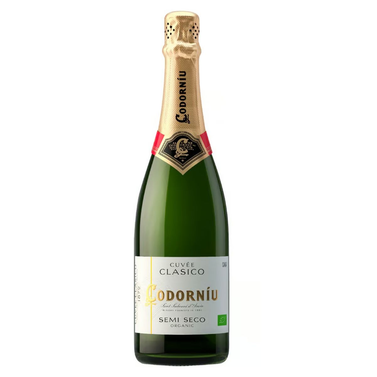 CODORNIU - Espumante Anna Codorníu Clásico Semiseco Botella 750 mL