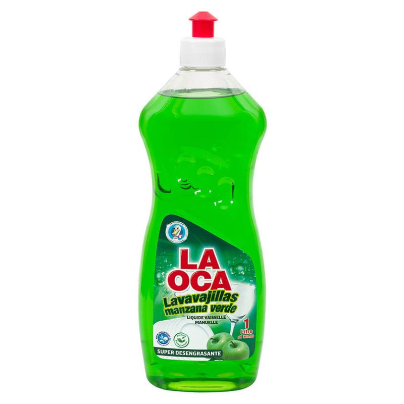 LA OCA - Lavavajilla Líquido La Oca Aroma Manzana Envase 1 L