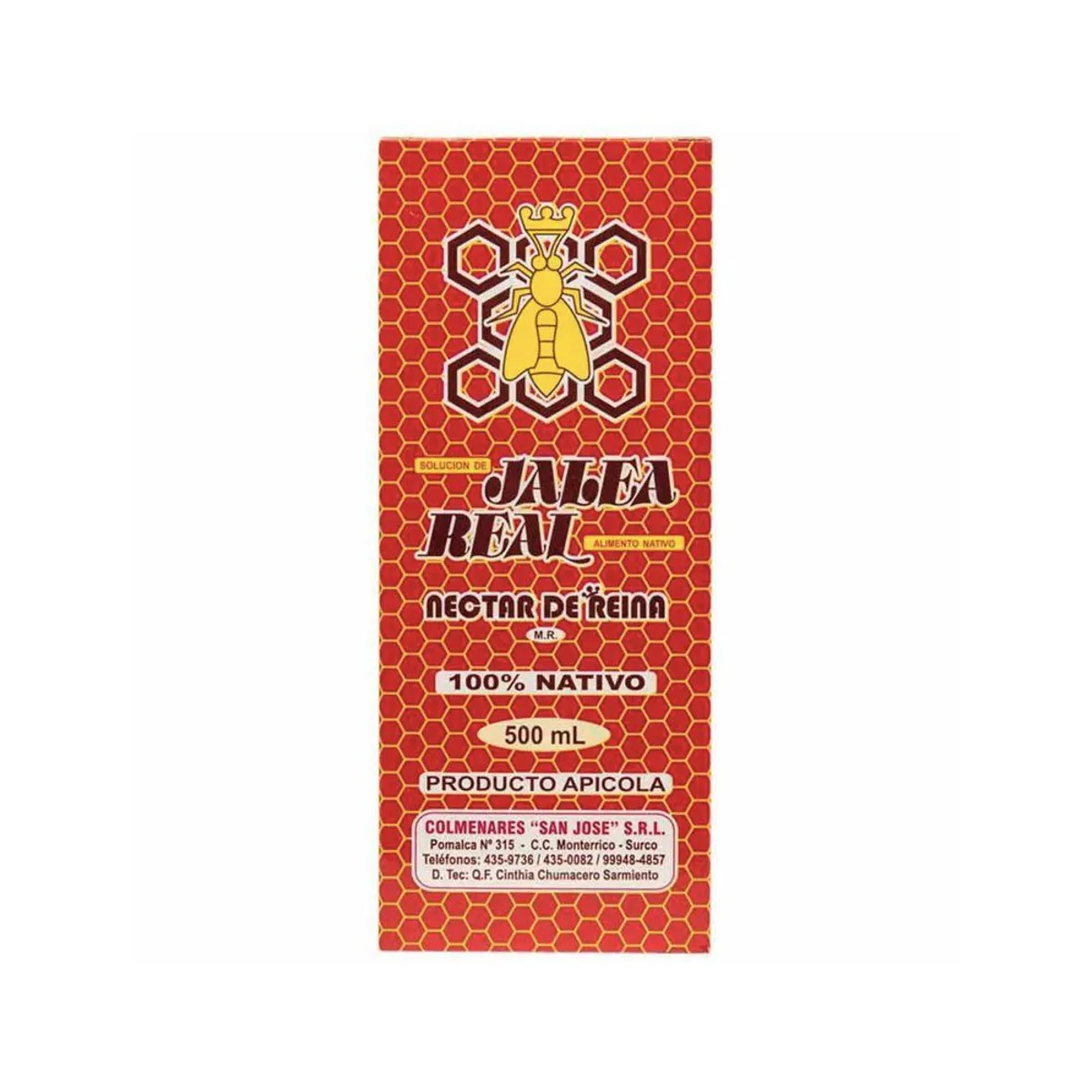 JALEA REAL - Jalea Real Néctar de Reina 500 mL