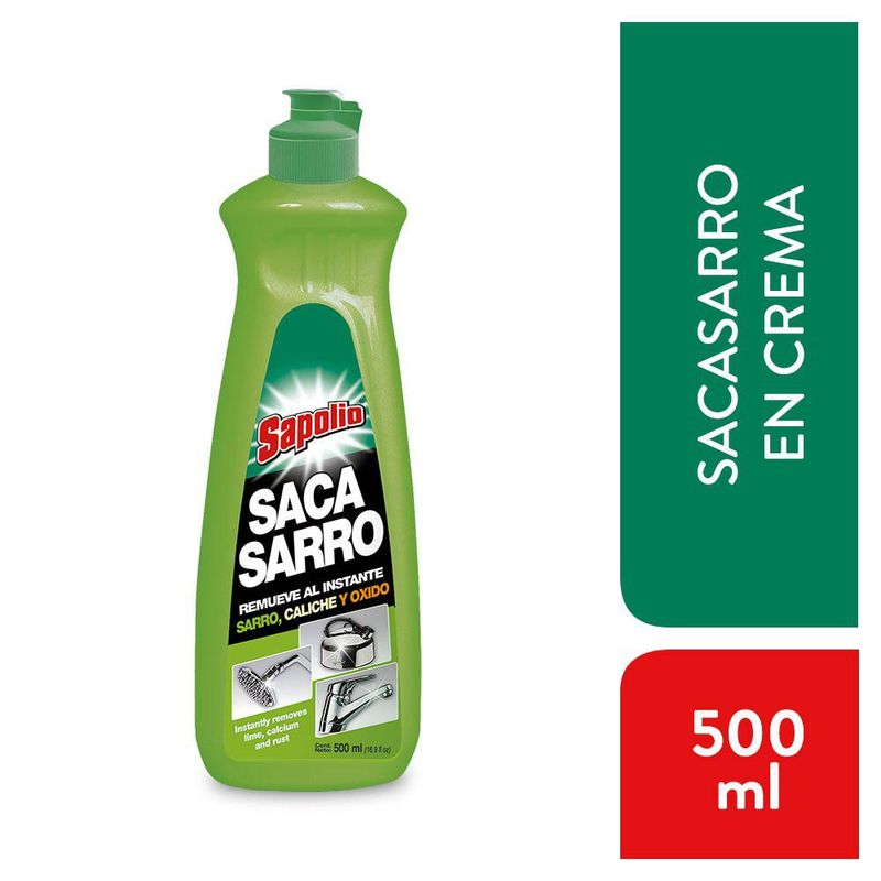 SAPOLIO - Sacasarrro Sapolio Envase 500 mL