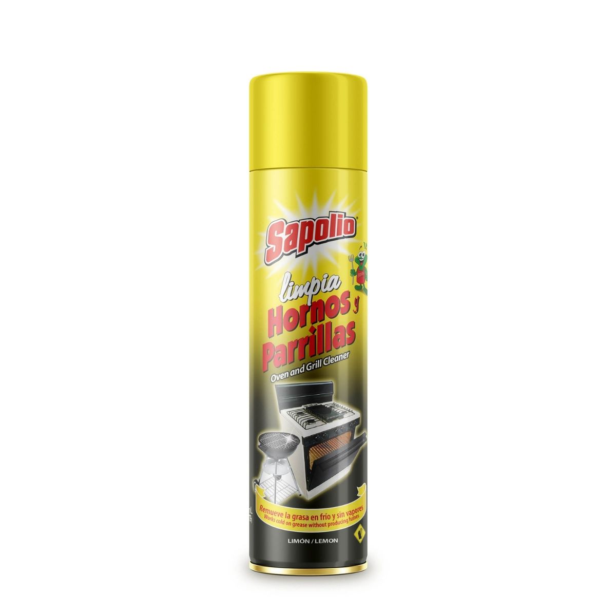 SAPOLIO - Limpiador de Hornos y Parrillas Sapolio Envase 360 mL