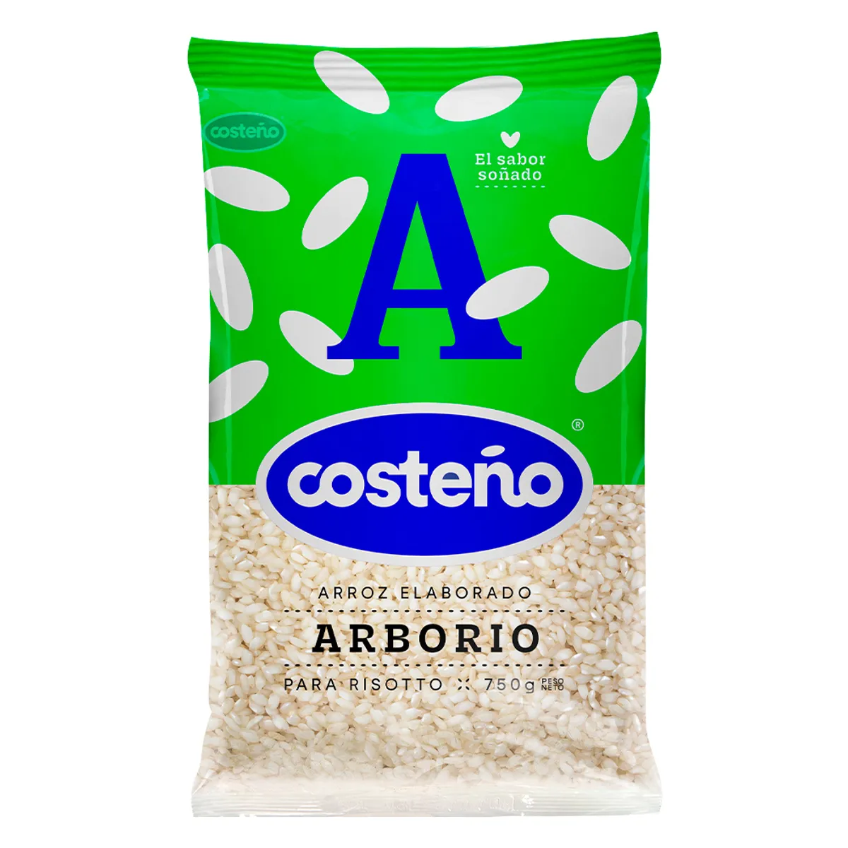 COSTENO - Arroz Arborio Costeño Bolsa 750 g