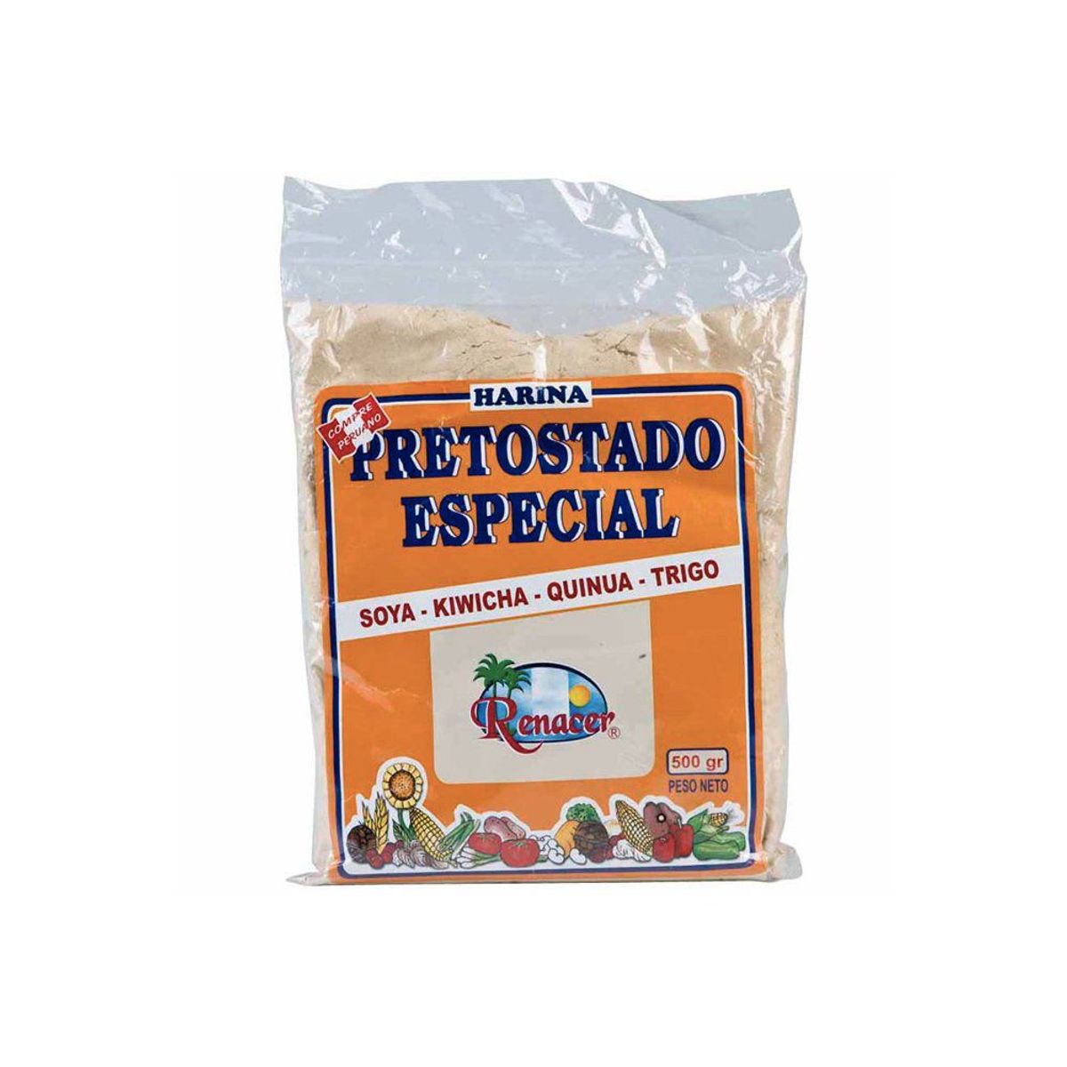 RENACER - Harina Pre Tostada Especial Renacer Bolsa 500 g