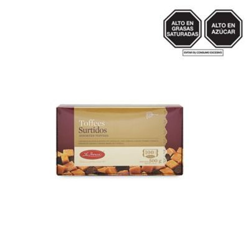 LA IBERICA - Toffees Surtidos La Ibérica Caja 500 g