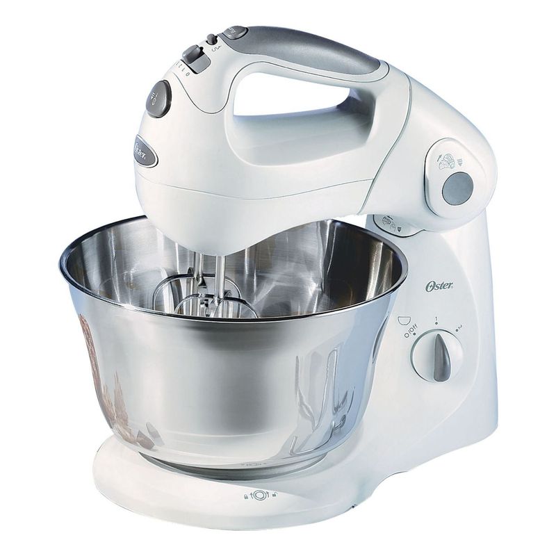 OSTER - BATIDORA DE MANO Y PEDESTAL OSTER 10 VELT CROM